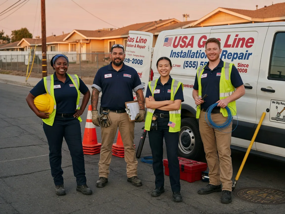 Gas Line Installation company in Fountain City, IN